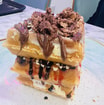 Ferrero Crumble Waffle Sandwich