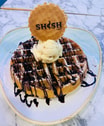 Oreo Crumble Waffle