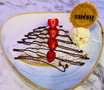 Nutella & Strawberry Crepe